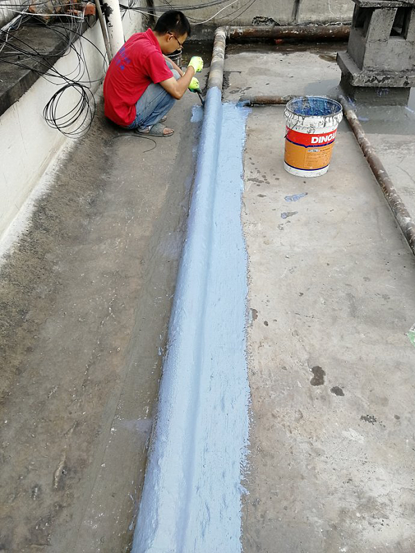 屋面防水维修管道处理